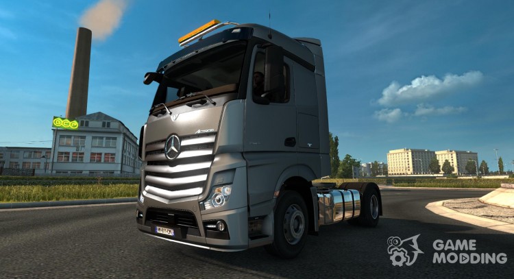 Mercedes Actros MP4 Mega Mod V2 for Euro Truck Simulator 2