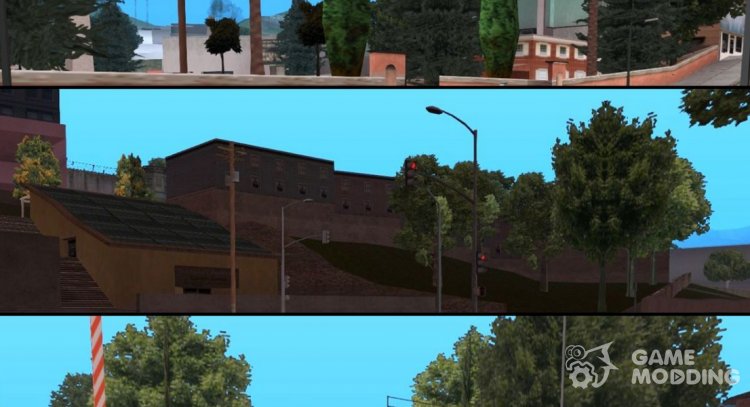 GTA III Vegetation для GTA San Andreas