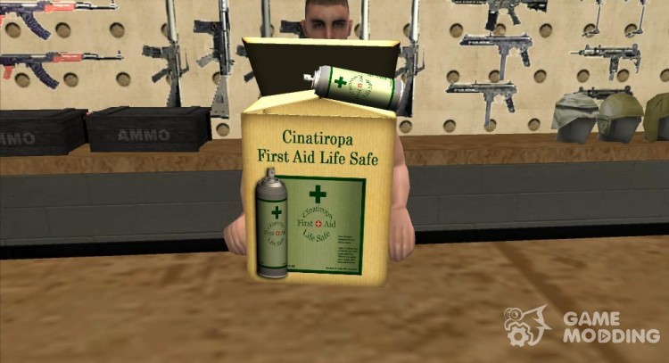 First aid kit for GTA San Andreas