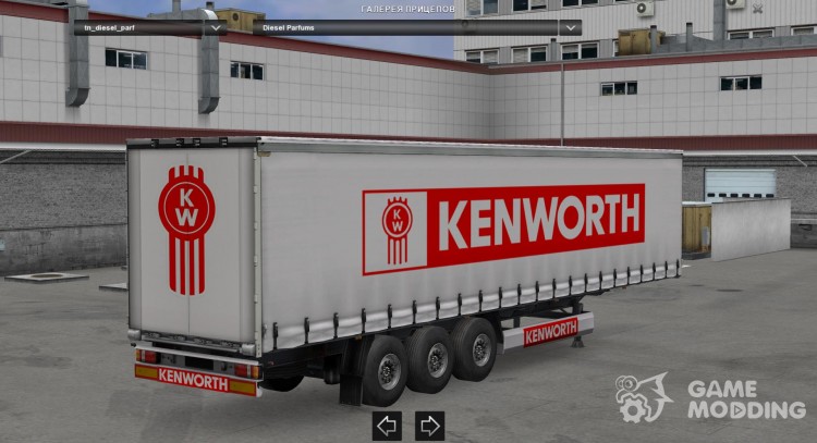Kenworth Trailer HD para Euro Truck Simulator 2