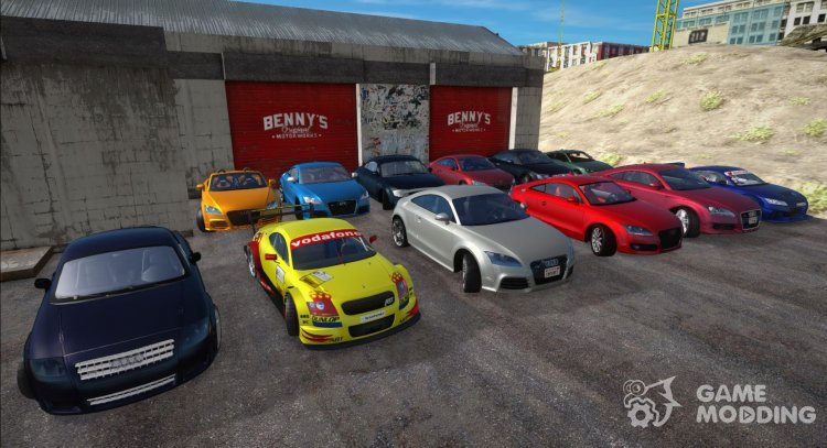 Audi TT Car Pack (The Best) for GTA San Andreas