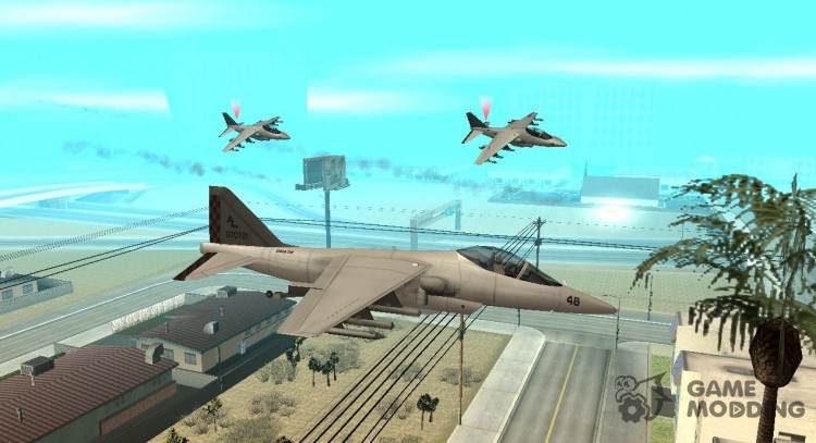 Aerial Warfare for GTA San Andreas