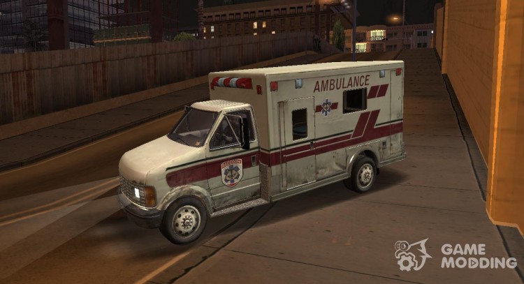 Resident Evil Ambulance for GTA San Andreas