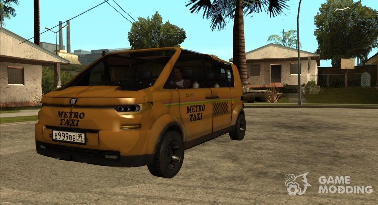 Metro Taxi 2054 для GTA San Andreas