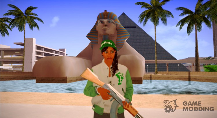 Fam Girl (GTA 5) для GTA San Andreas