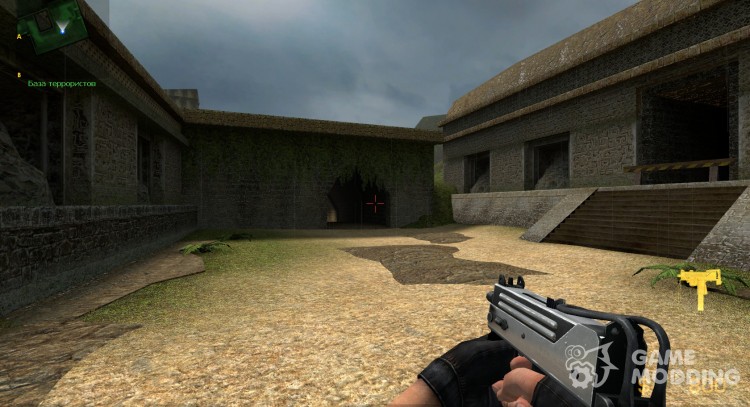Chrome Plated Mac-10 for Counter-Strike Source
