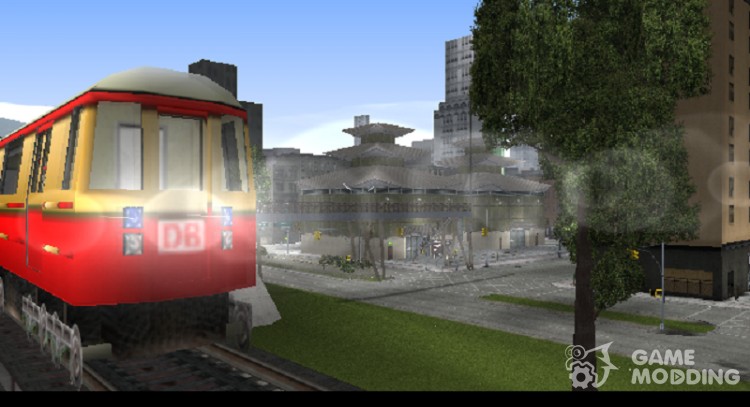 Liberty City Train DB для GTA 3