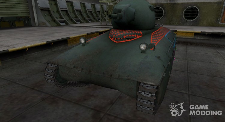 Contorno de la zona de ruptura del AMX 40 para World Of Tanks
