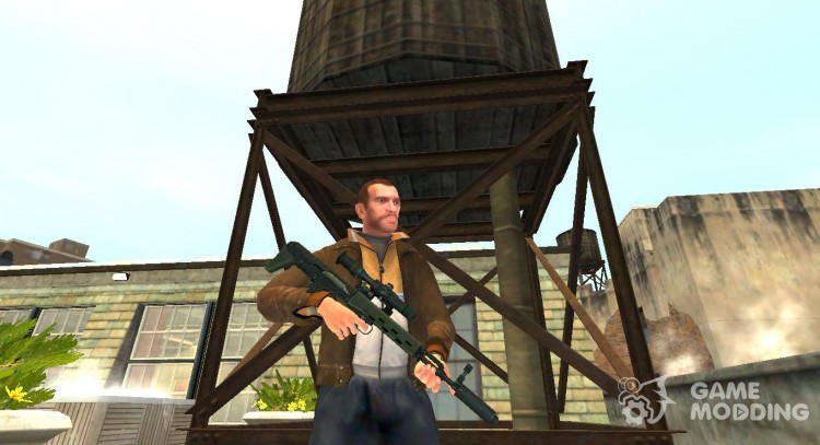Снайперская винтовка укороченная для GTA 4