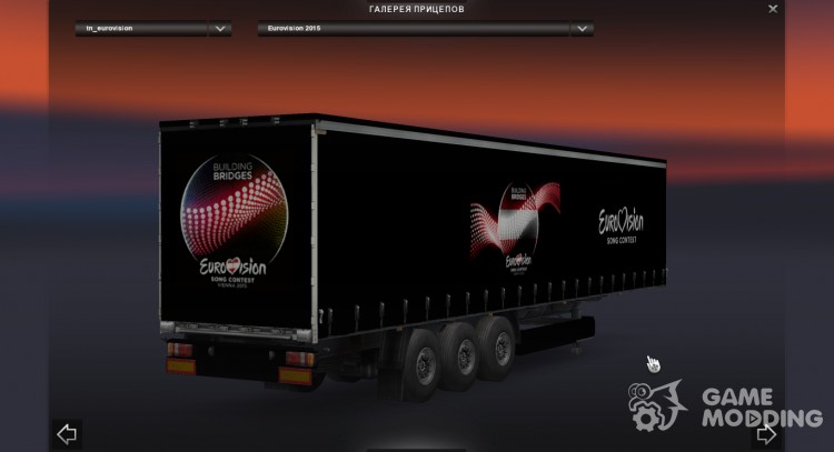 Eurovision 2015 Trailer для Euro Truck Simulator 2