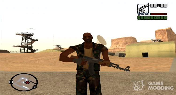 Vince Vance with New Army outfit for GTA San Andreas