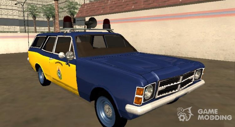 Chevrolet Opala Caravan 1979 Федеральная Полиция Rodoviária для GTA San Andreas