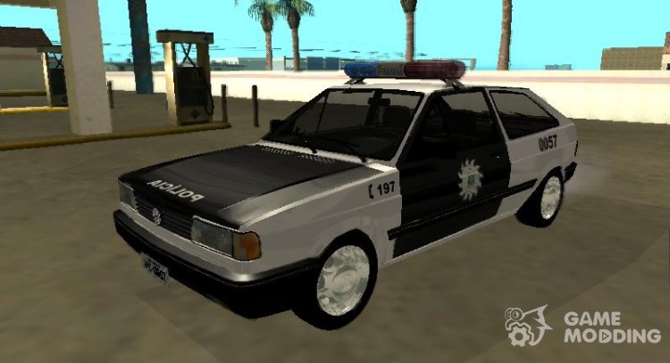 Volkswagen Gol 1991 гражданская полиция Риу-Гранди-ду-Сул для GTA San Andreas