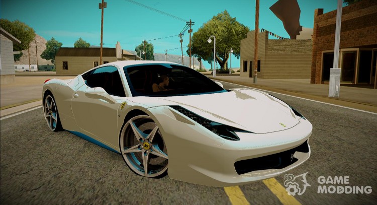 El Ferrari 458 Italia para GTA San Andreas