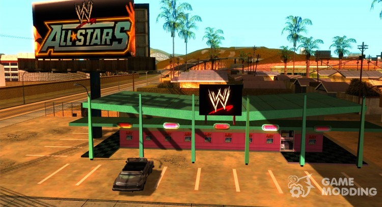 Nueva tienda de la WWE para GTA San Andreas