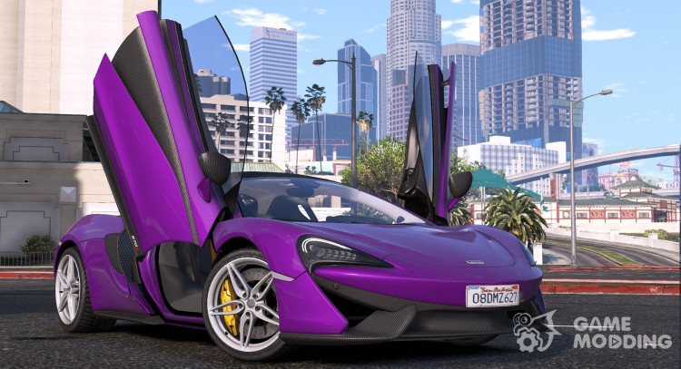 2015 Mclaren 570S para GTA 5