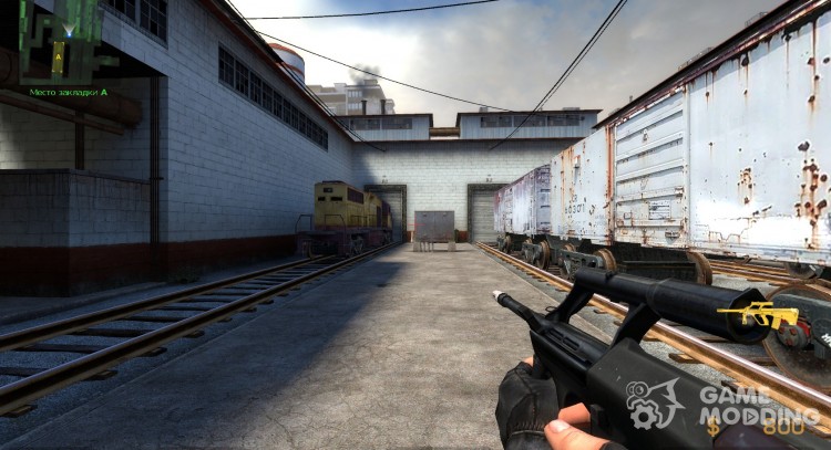 Style Steyr AUG for Counter-Strike Source