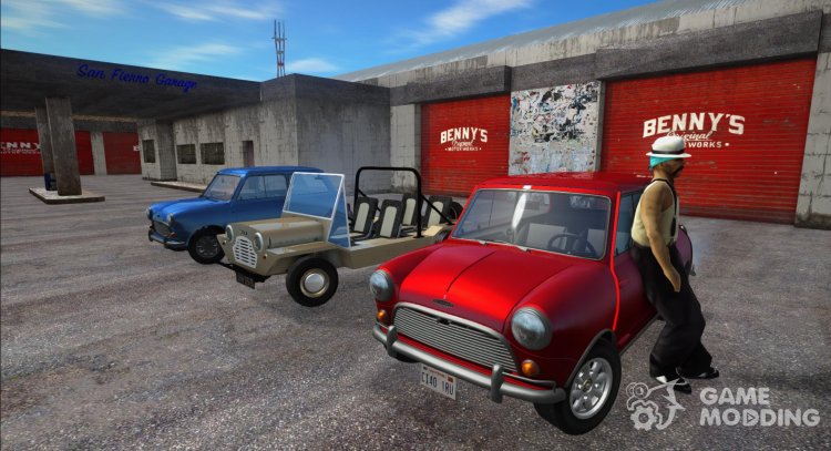 Pak Machinery Austin para GTA San Andreas