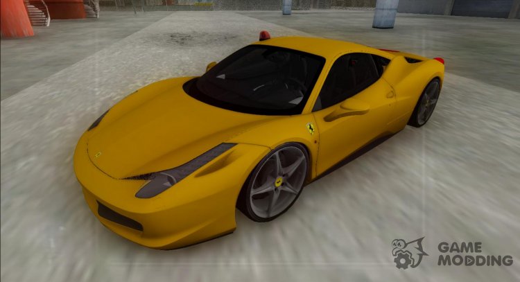 Ferrari 458 Italia del FBI para GTA San Andreas