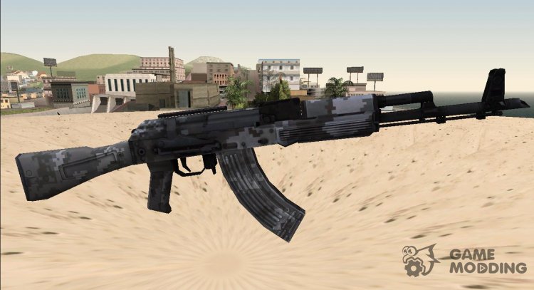 Warface AK-103 Urban para GTA San Andreas