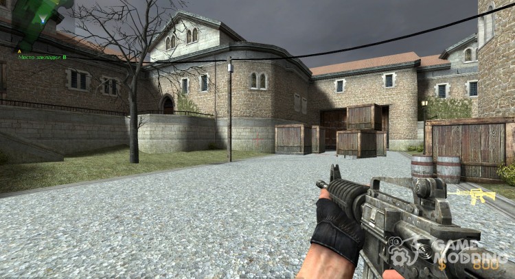 Dusty Default M4a1 for Counter-Strike Source