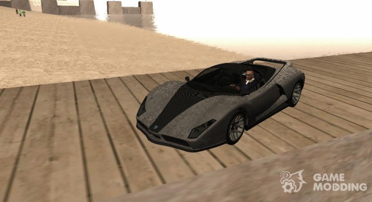 GTA V Grotti Cheetah (IVF) para GTA San Andreas