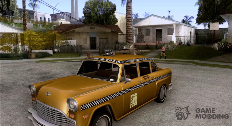 Taxista HD para GTA San Andreas