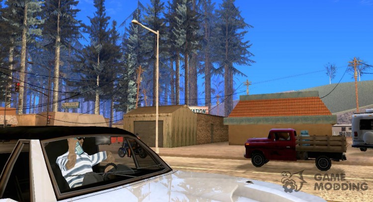 Оживлённый Энджел Пайн v.2 для GTA San Andreas