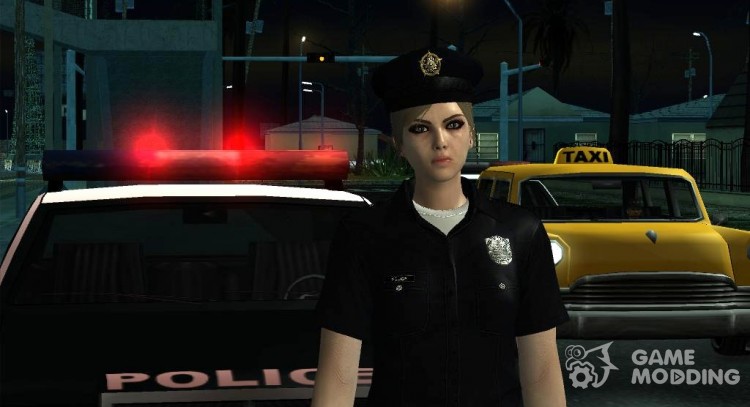 Female Police from GTA 5 para GTA San Andreas