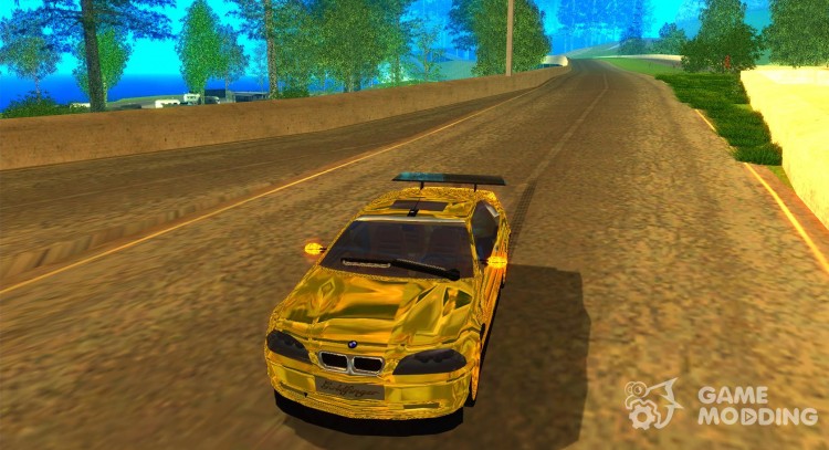 BMW M3 Goldfinger for GTA San Andreas