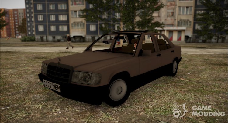 Mercedes-Benz 190E para GTA San Andreas