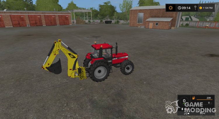 The hinged excavator v1.0 for Farming Simulator 2017