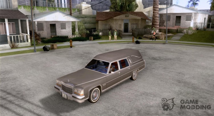 Cadillac Fleetwood Hearse 1985 for GTA San Andreas