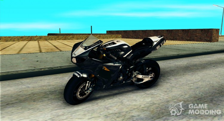 Yamaha YZF R1 2012 Black para GTA San Andreas