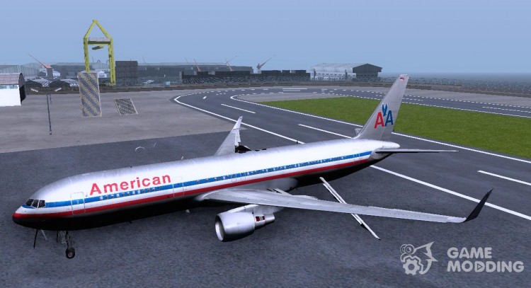 Boeing 767-300 De American Airlines para GTA San Andreas