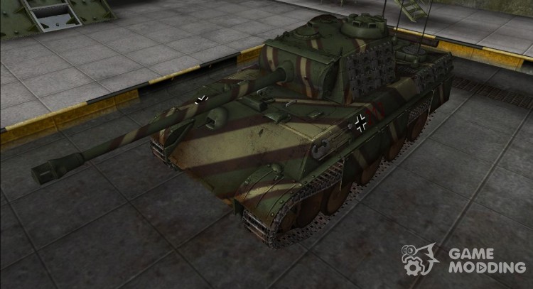 The skin for the Panzer V Panther for World Of Tanks