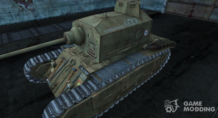 Skin for ARL 44 for World Of Tanks