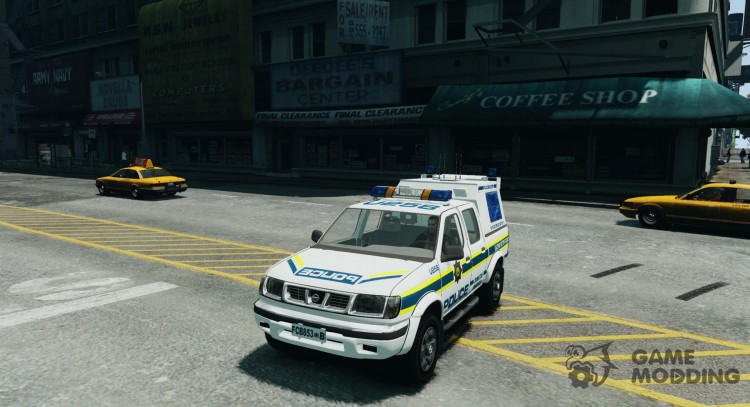 Unidad de la policía de Essex de Nissan Frontier para GTA 4