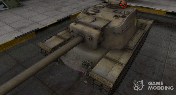Контурные зоны пробития T110E4 для World Of Tanks