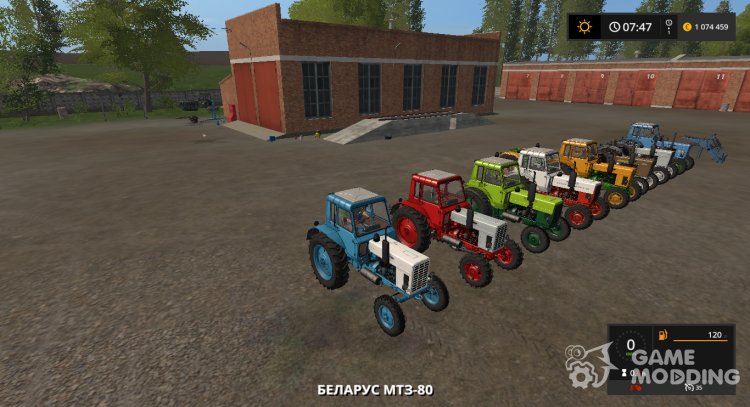 Pak MTZ version 2.0.0.0 for Farming Simulator 2017