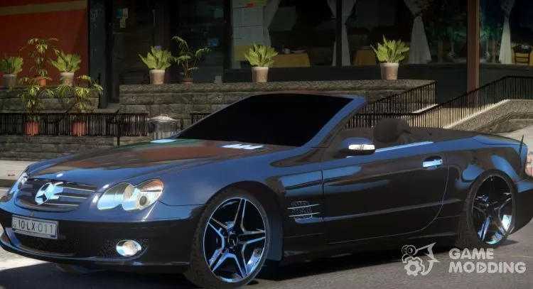 مد ماشین MERCEDES SL500 CABRIO  برای gta iv