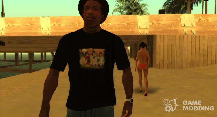 Love Fist T-Shirt for GTA San Andreas