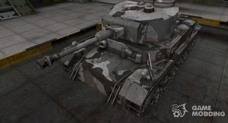 La piel para el alemán, el tanque VK 30.01 (P) para World Of Tanks