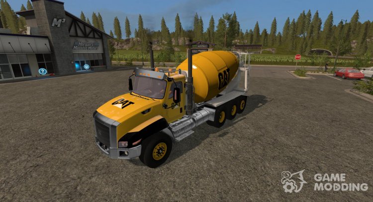 Cement truck CAT CT660 for Farming Simulator 2017