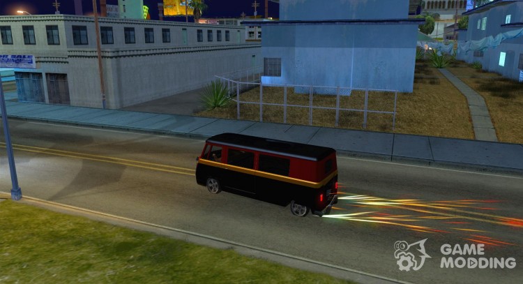 Burning cars in GTA 4 for GTA San Andreas