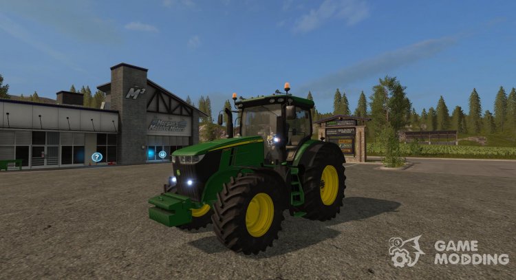 Mod John Deere 7290R/7310R version 2.0 for Farming Simulator 2017
