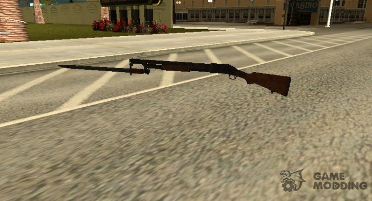 Winchester M1897 with Bayonet for GTA San Andreas