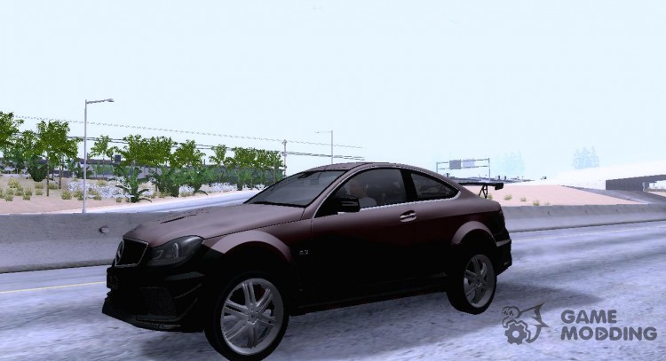 Mercedes Benz C63 AMG Coupe Presiden Indonesia for GTA San Andreas