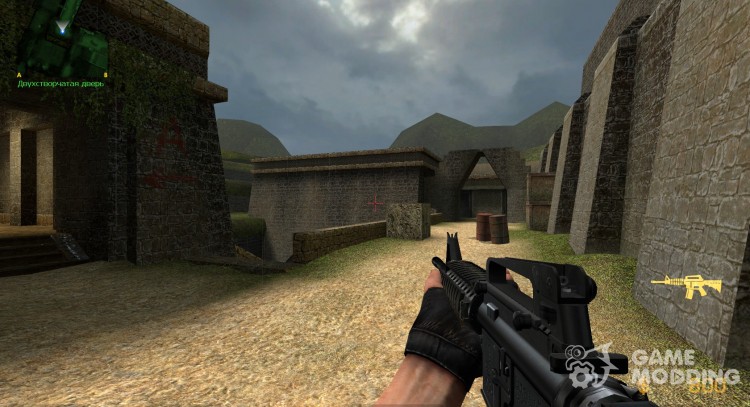 M4A1 Carbine SF-RIS + Jennifers!!'s Animations for Counter-Strike Source