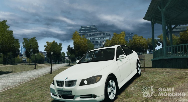 BMW 3-Series Unmarked для GTA 4